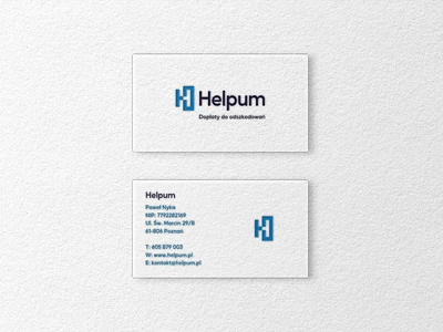 Helpum business cards design for letterpress business card business cards contact cotton paper email emboss lettermark letterpress logo minimal minimalist monogram telephone website