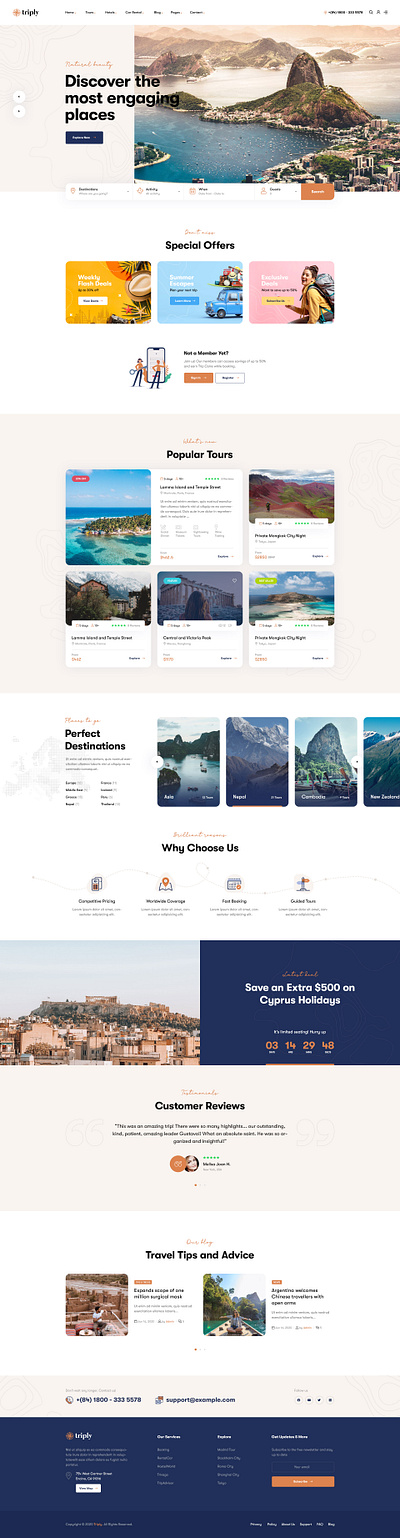 Triply - Tour Booking WordPress Theme - Pavothemes adventure booking booking system creative destination pavothemes responsive tour tour agency tour booking tour operator tourism travel trip triply vacation wordpress theme wordpress travel theme