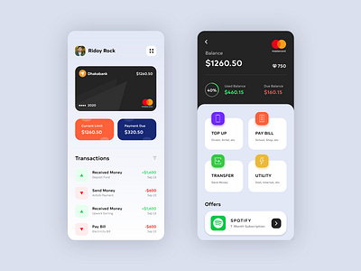 FinTech App Design adobe xd app design design figma finance app finance app design finance app ui fintech fintech app mobile app mobile app ui ui uiux