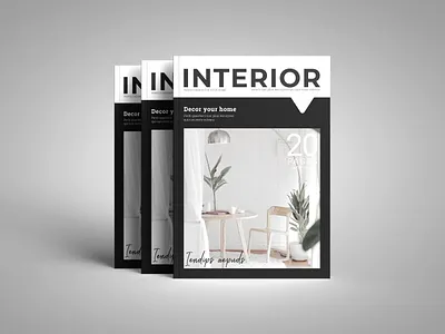 Interior Magazine Design annual report architecture branding business paln business proposal catalog cover indesign interior interior magazine magazine