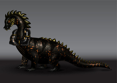 3D Dragon 2d 3d 3d dragon blender design dragon graphic design maya3d model vector