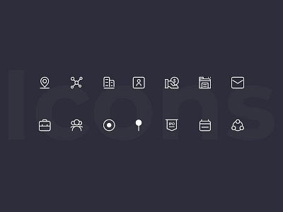 Icons Set | Quokka Labs animation branding graphic design icon icondesign iconly iconography iconpack icons iconset logo motion graphics ui
