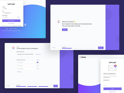 Saas tool onboarding screens design design partner fintech onboarding product design ui design ux design