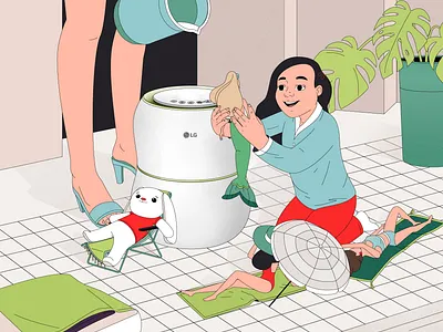 illustrations for video 2d art article design branding design drawing flat illustration logo ui vector