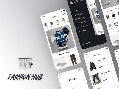 Shopping App app branding design icon logo ui ux
