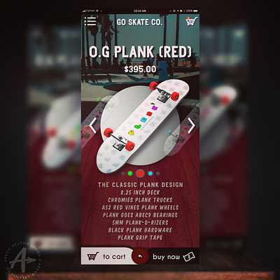 Skate Shop App Ui art artwork branding design drawing graphic design illustration logo ui vector