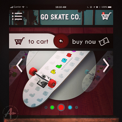 Skate Shop App Ui art artwork branding design drawing graphic design illustration logo ui vector