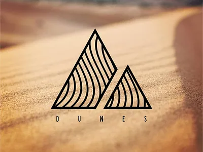 Dunes High End Apparel Company Logo Concept art artwork branding design drawing graphic design illustration logo vector