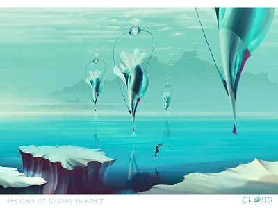 Cloud Planet. SPECIES character design cloud planet concept concept art design digital digital illustration drawing graphic hand drawing illustration imagination photoshop planet wacom