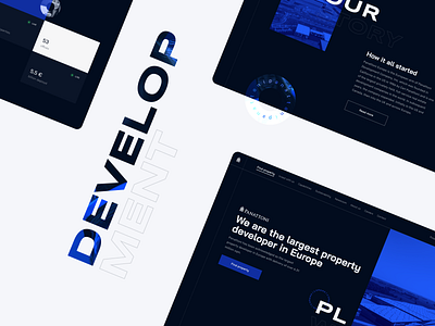 Panattoni cool web corpo corporate corporate page dark darkmode design developer elegant graphic design industrial inspiration minimal simple ui uiux ux web web design webpage