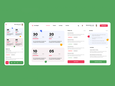 Project Management App branding design graphic design illustration logo minimal mobile app typography ui ux