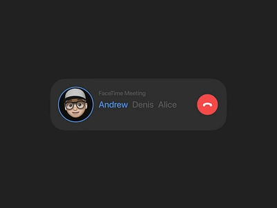 Hello Everyone! animation facetime figma interactive components meeting micro interaction ui widget zoom