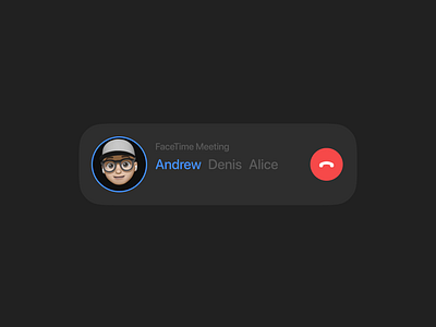 Hello Everyone! animation facetime figma interactive components meeting micro interaction ui widget zoom