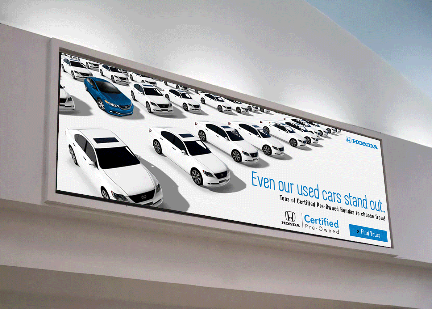 Honda & Acura branding graphic design marketing