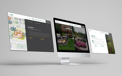 Environmental Designs Website branding graphic design web design