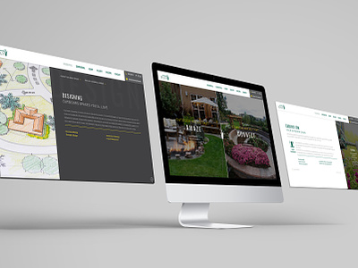 Environmental Designs Website branding graphic design web design