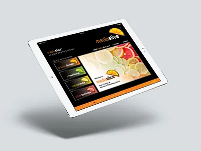Media Slice branding graphic design marketing web design