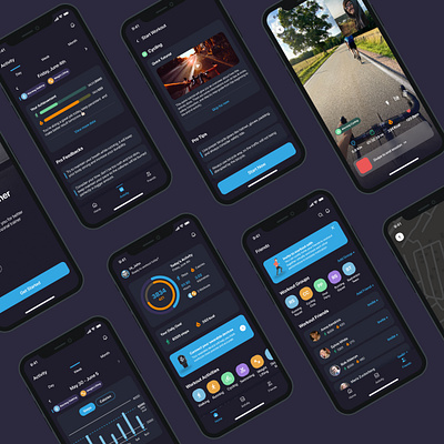 Workout App Concept uidesign uiexploration uxdesign workoutapp