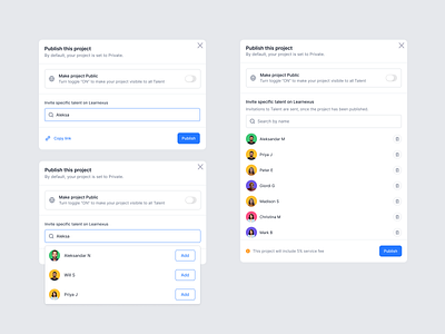 Design system component app clean component design system dropdown input box interface invite kit minimal modal modals popover popup product design profile saas search ui user