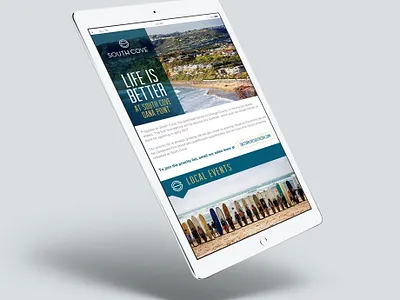 SouthCove Community Branding branding email marketing graphic design