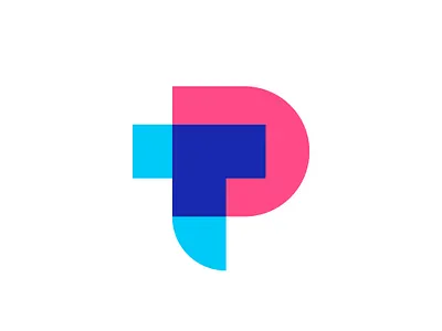 Letter T + P Logo mark (unused for sale) app brand identity branding crypto geometric letter mark letter p letter t link logo logosohel mark modern logo overlapping logo p logo startup t logo t p logo tech technology