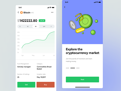 Bitcoin Trading Platform for Hong Kong customers app design ui ux