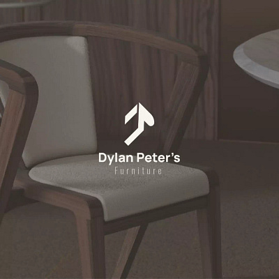 Daylan Peter's Furniture brand identity branding design logo minimal vector