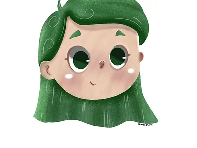 Greenci-chan animation branding graphic design logo