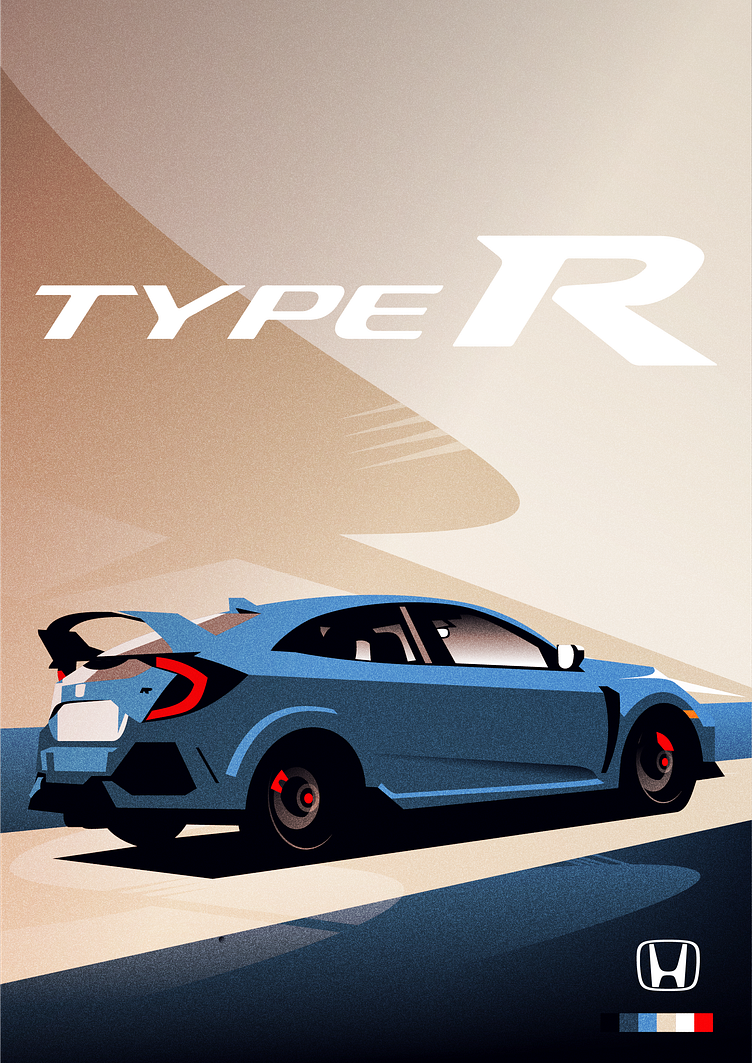 Honda Civic Type R by Singgih Nugroho on Dribbble