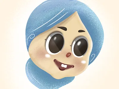 Hijabi-chan animation graphic design logo