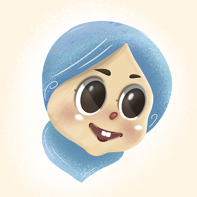 Hijabi-chan animation graphic design logo