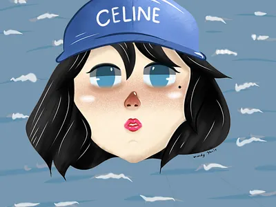 Chubby Lalisa animation branding graphic design logo