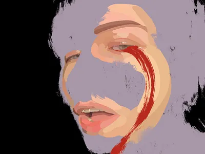 Face #2 illustration