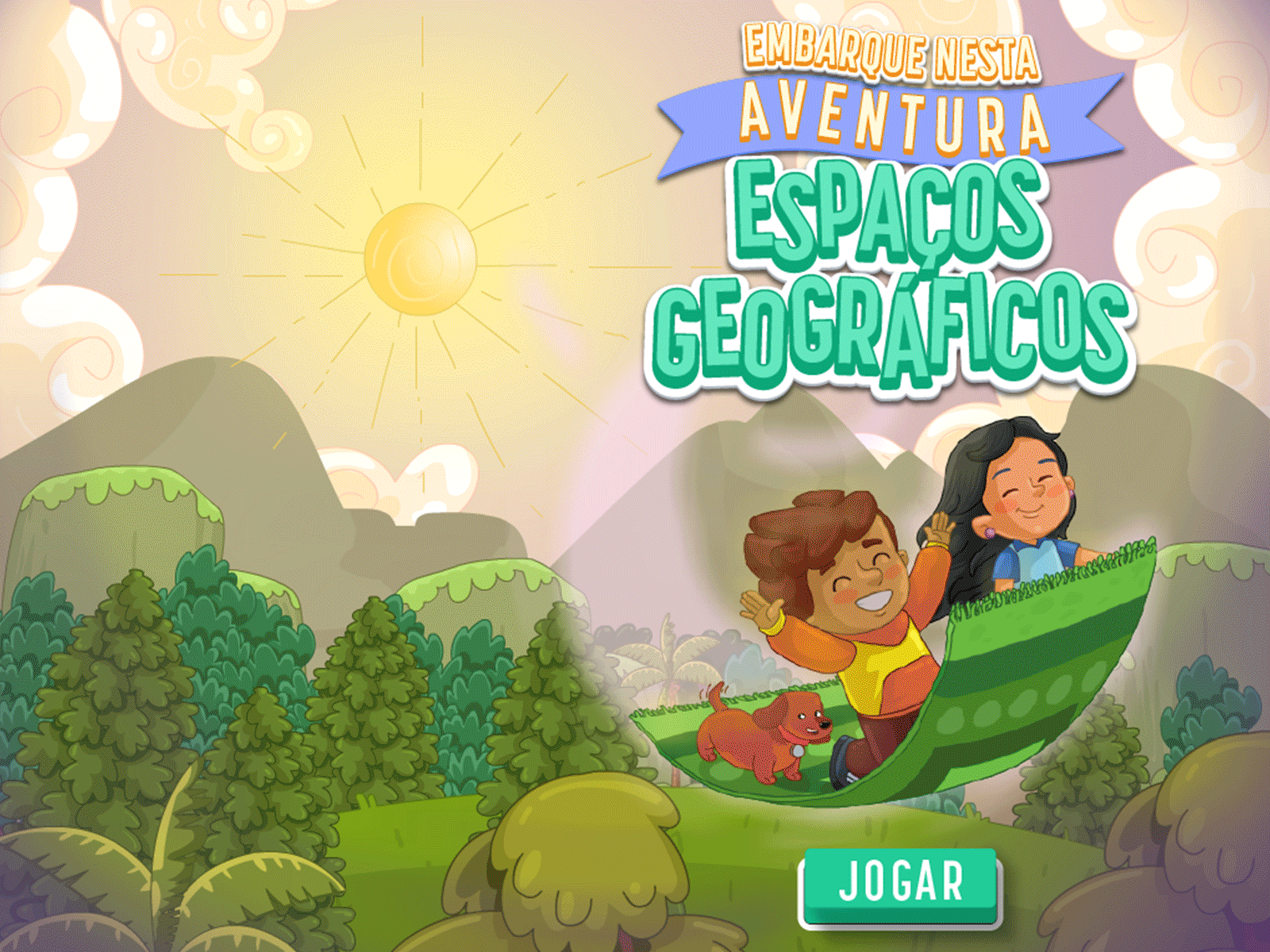 Interface de game educacional. game illustrator interface ui design ux ux design xd