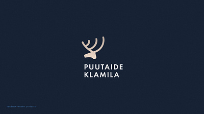 Puutaide Klamila logotype branding design illustration logo logo design logodesign logotype vector