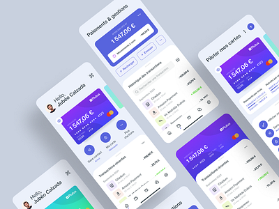 App - Bank & Fintech 💳 app bank banking app design fintech fintech app mobile app mobile design ui wallet wallet app