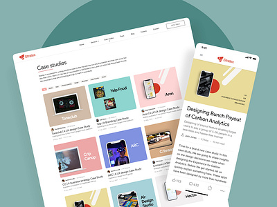 Case study app casestudy design ui ux website