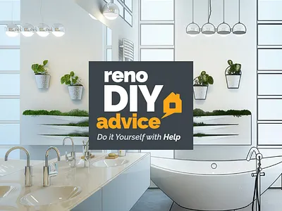 Reno DIY Advice logo design design graphic design home builder illustration logo logo design renovations simplistic logo