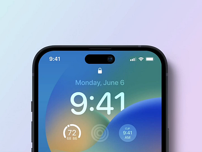 Dynamic Island Animation animation apple design dynamic island iphone iphone 14 logo product design ui user interface ux web design