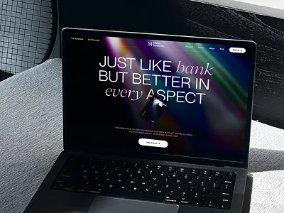 Money Syndicate - Bank & Credit Card Website 🏦 bank banking branding clean credit card crypto design finance landing page logo mockup money payment simple ui ux website