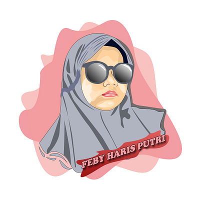 Feby-chan branding design graphic design illustration illustrator logo photoshop vector