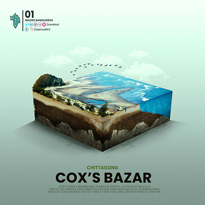 Macro Bangladesh - Cox's Bazar ,Chittagong 3d 3d art adobe photoshop advertising artist bangladesh branding coxsbazar design designer graphic design graphic desiner manipulation minimalist photomanipulation retouch ui