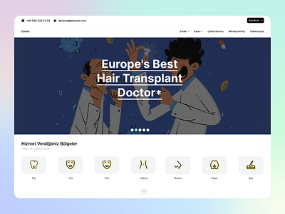 Medical concept landing page medical medical appointment medical concept medical landingpage web design