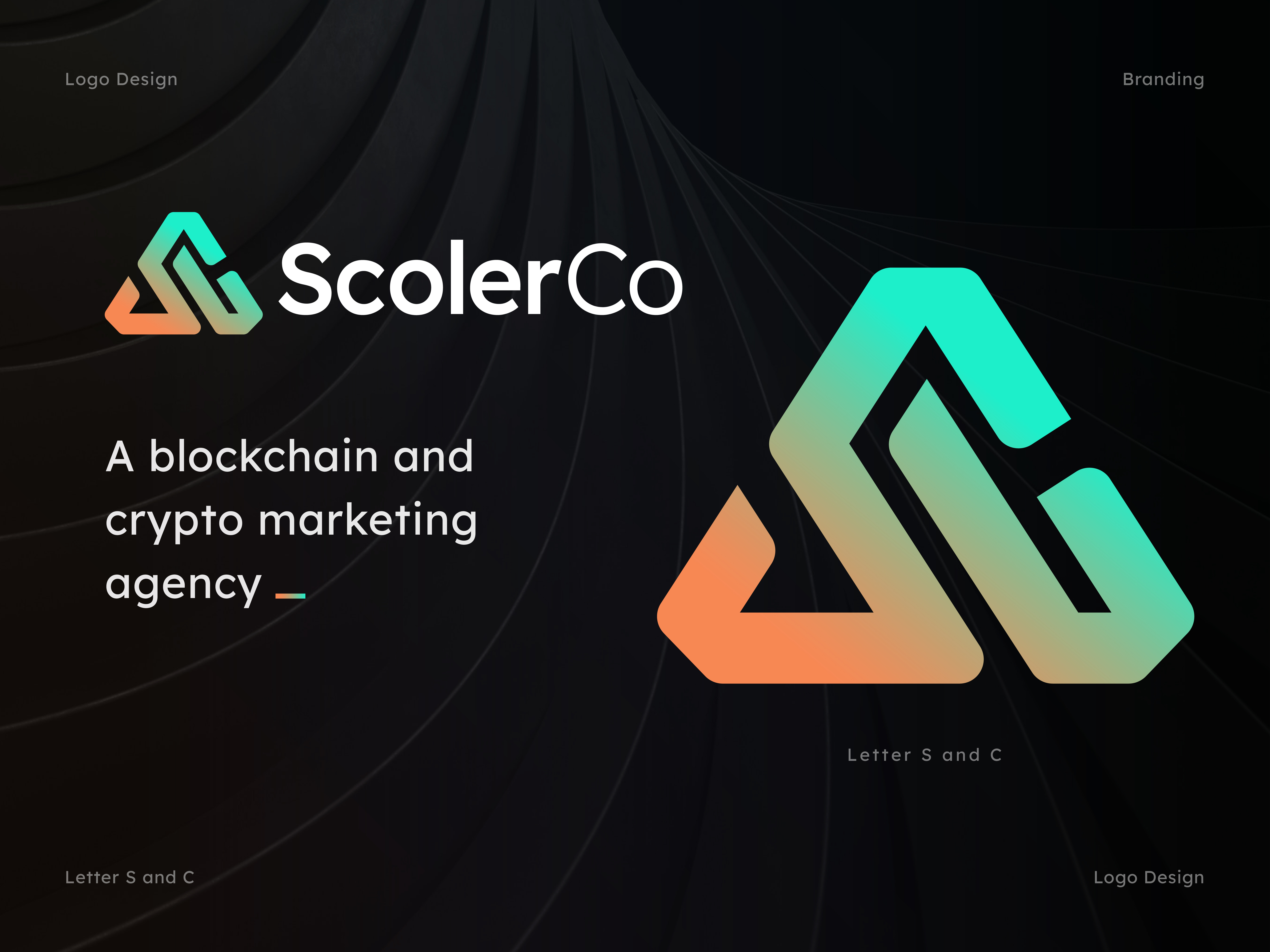 ScolerCo Logo Design blockchain brand brand identity branding conceptual logo creative logo icon identity logo logo design logo ideas logo mark logodesign logos logotype modern logo monogram technology vector