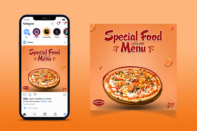 Special Food Social Media Post Design animation banner banner design branding brochure design flyer design graphic design logo motion graphics