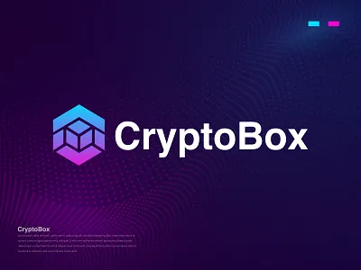 CryptoBox Logo - Cryptocurrency Logo bitcoin blockchain brand identity branding crypto crypto logo icon identity logo logo designer logodesign logomark logos logotype minimal modern logo typography vector