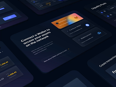 Cryptocurrency Web App - BOBA 3d animation app concept crypto cryptocurrency design ethereum motion graphics platform system ui web