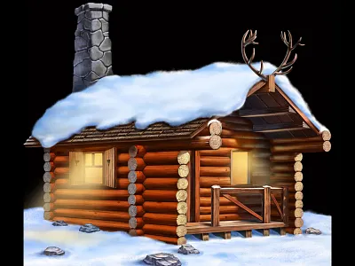 A Log House as a slot symbol art slot character art character design game art game design game development graphic design house design illustration log house log house art log house symbol slot character slot design slot developer slot development slot machine slot symbol slot symbol design symbol slot developer