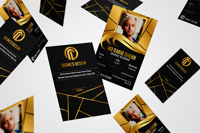 Luxury Office Id card design boss office id branding business card graphic design logo luxury business card deign luxury id card luxury office id card mentor office id office id ui