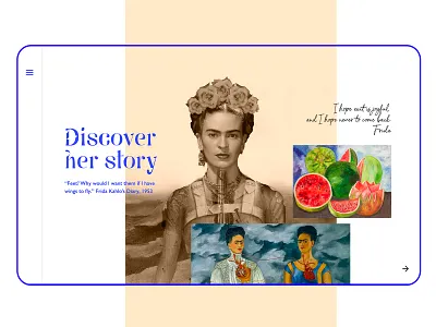 Viva la Frida. app branding design